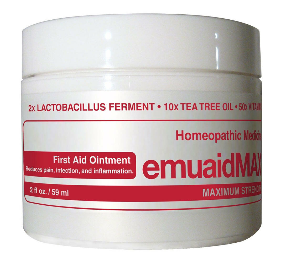 Emuaid Max Ointment For Psoriasis Dermatitis Eczema Rosacea Acne Bedsores 2oz