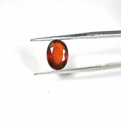 3.15cts Untreated Natural Red Garnet Axinite Oval Cut Gemstone Q209