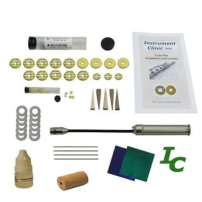 Flute Pad Kit For Gemeinhardt Flutes, With Leak Light, Pads Assembled In Usa!