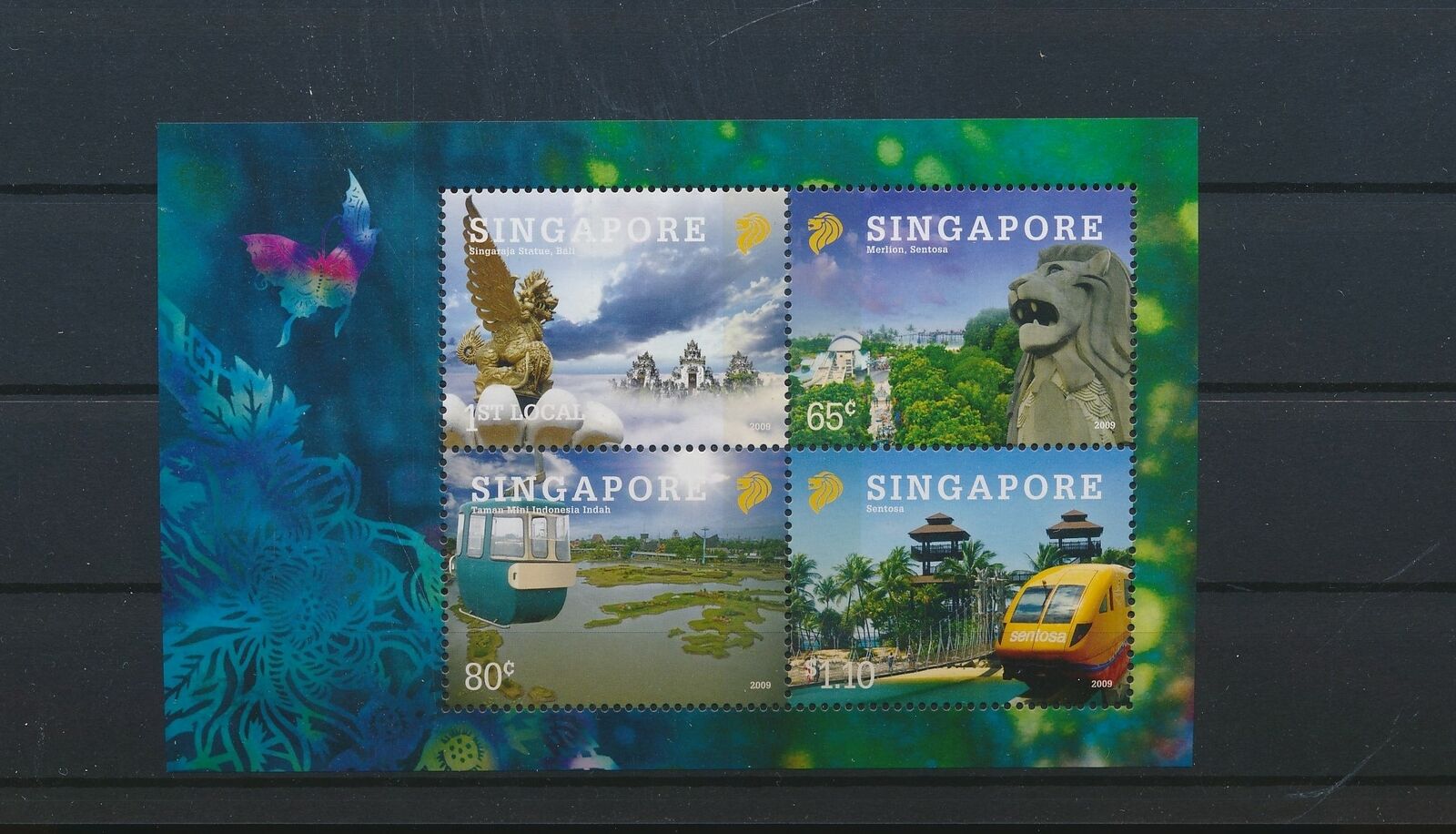 Lo26718 Singapore Tourism Views Landscapes Good Sheet Mnh