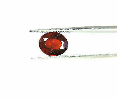 3.40cts Ultra Power Natural Red Axinite Oval Cut Antique Gemstone V545